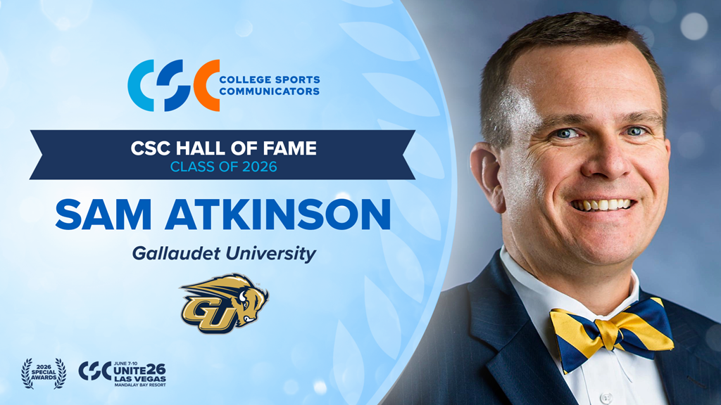 2026 Special Awards Salute: Sam Atkinson - CSC Hall of Fame